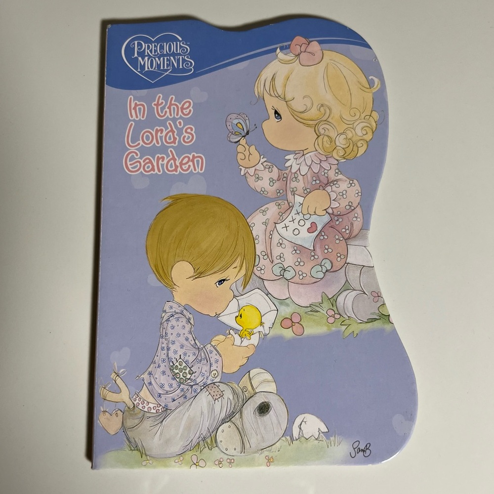 PRECIOUS MOMENTS BOOK IN THE LORD’S GARDEN